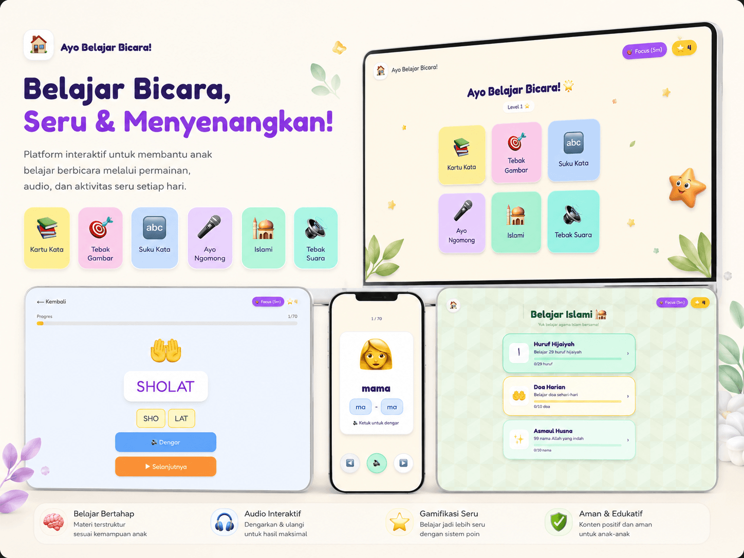 Ayo Belajar Bicara cover